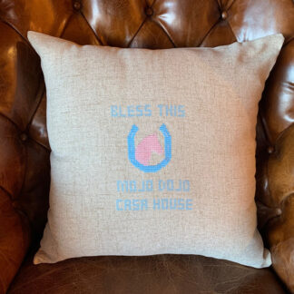 Mojo Dojo Casa House Throw Pillow