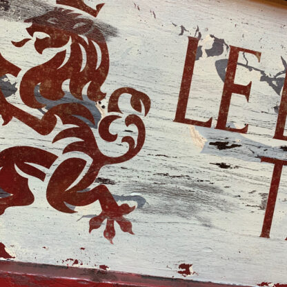 Le Lion Rouge Taverne Wood Sign - Image 2