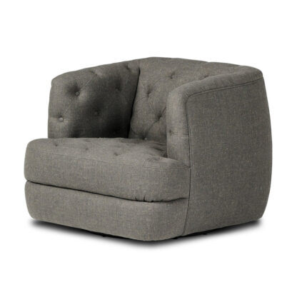 Paul Swivel Chair- Antigo Slate