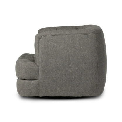 Paul Swivel Chair- Antigo Slate - Image 3