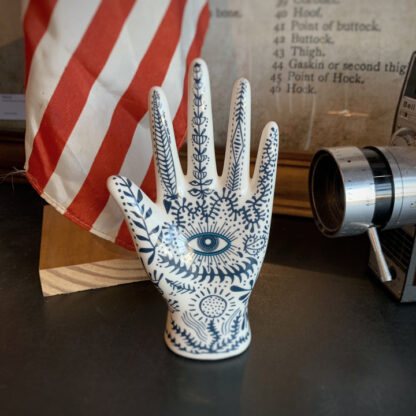 Ceramic Painted Hand