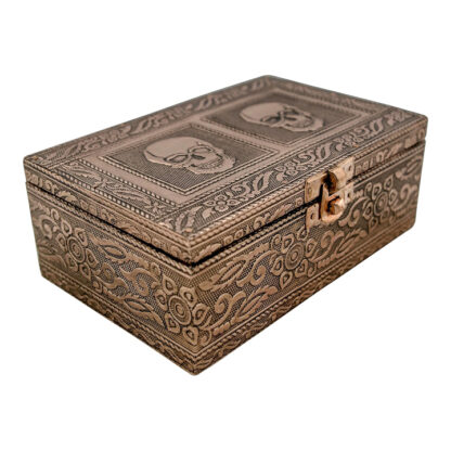 Metal Clad Skull Box