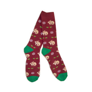 Reindeer Humping Socks