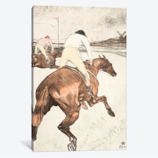 The Jockey, 1899- Framed Canvas Giclee