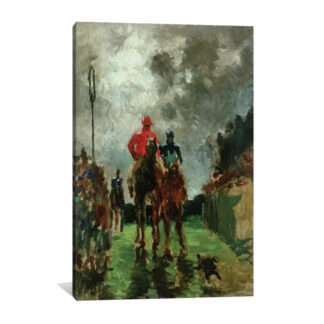 The Jockeys, 1882- Framed Canvas Giclee