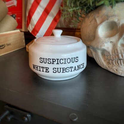 Suspicious White Substance Sugar Bowl