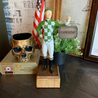 Handmade Jockey Statue- Style 3