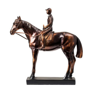 Horse and Rider Statue