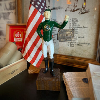 Handmade Jockey Statue- Style 4