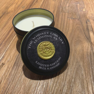 Whiskey Library Black Label Candle- Blue Kashmir