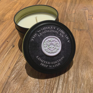 Whiskey Library Black Label Candle- Deep Water