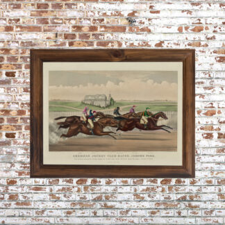 American Jockey Club Framed Print- 18x24