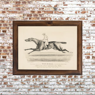 Foxhall Framed Print- 18x24