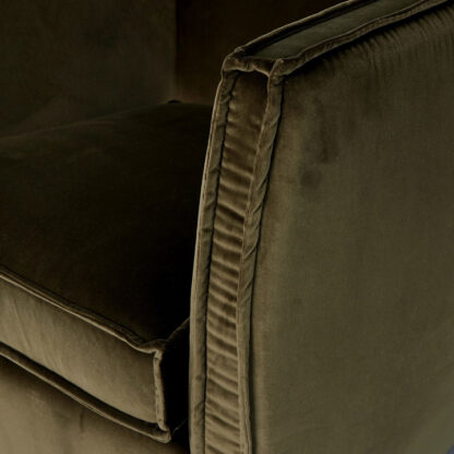 Rashi Swivel Chair- Surrey Olive - Image 2