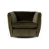 Rashi Swivel Chair- Surrey Olive - Image 4