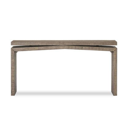 Matthes 60" Console Table -Weathered Wheat - Image 5