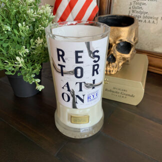 Recycled Castle & Key Restoration Rye Bourbon Candle