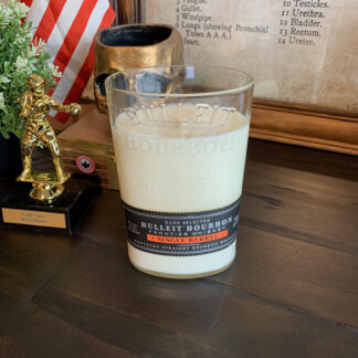 Recycled Bulleit Single Barrel Candle