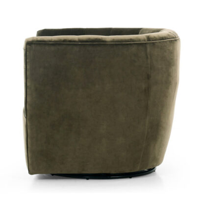 Hanover Swivel Chair- Surrey Olive - Image 5