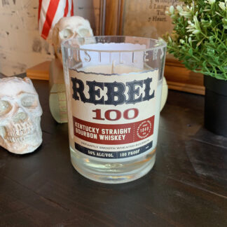 Recycled Rebel 100 Proof Bottle Candle