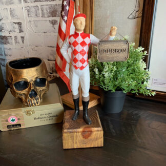 Handmade Jockey Statue- Style 6