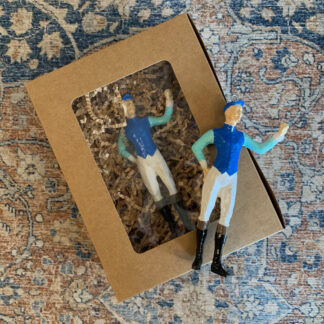 Handmade Jockey Ornament- Style 1