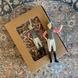 Handmade Jockey Ornament- Style 6
