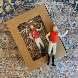 Handmade Jockey Ornament- Style 7