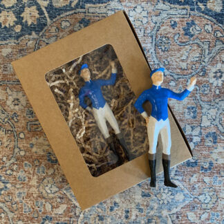 Handmade Jockey Ornament- Style 9