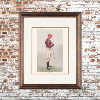 Vanity Fair Jockey Framed Print 10