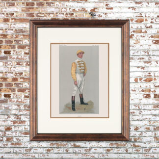 Vanity Fair Jockey Framed Print 7