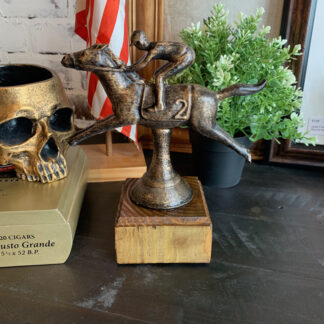 Horse and Rider Statue 2- Bronze