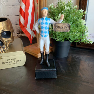 Handmade Jockey Statue- Mini- Style 4