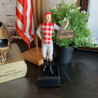 Handmade Jockey Statue- Mini- Style 3