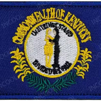 Kentucky Flag Patch Color