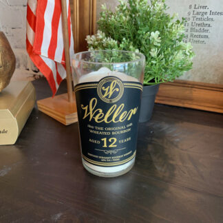 Recycled Weller 12 Year Bourbon Candle