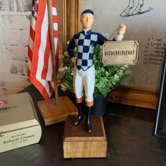 Handmade Jockey Statue- Style 13
