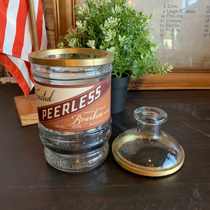 Recycled Bottle Jar- Peerless Toasted - Image 2