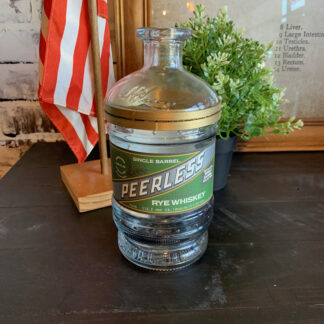 Recycled Bottle Jar- Peerless Single Barrel Rye